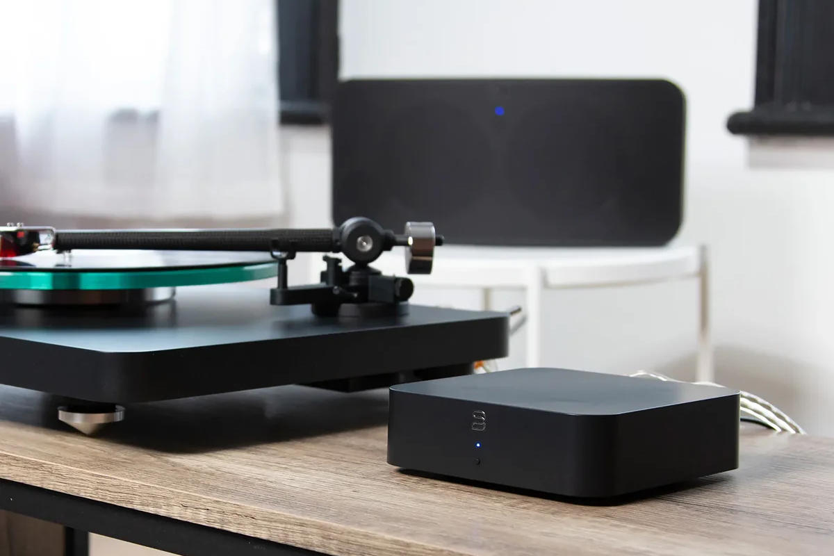 Bluesound HUB. Play Anything, Anywhere. A versatile network accessory that connects to a wide variety of audio sources.