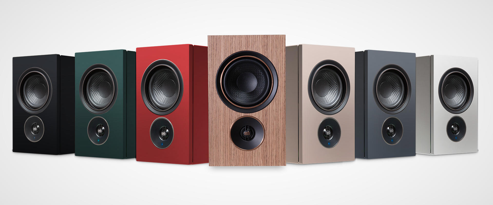 Alpha iQ Streaming Powered Speakers family.